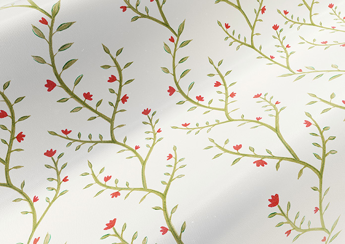 Boughton Faux Silk, Ruby - Twist&Fit Roman Blind - Image 4